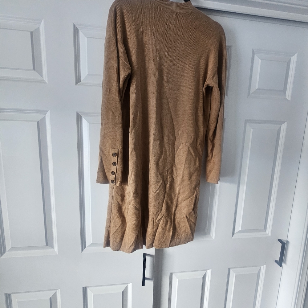 Banana Republic Camel Cardigan with Button Accents